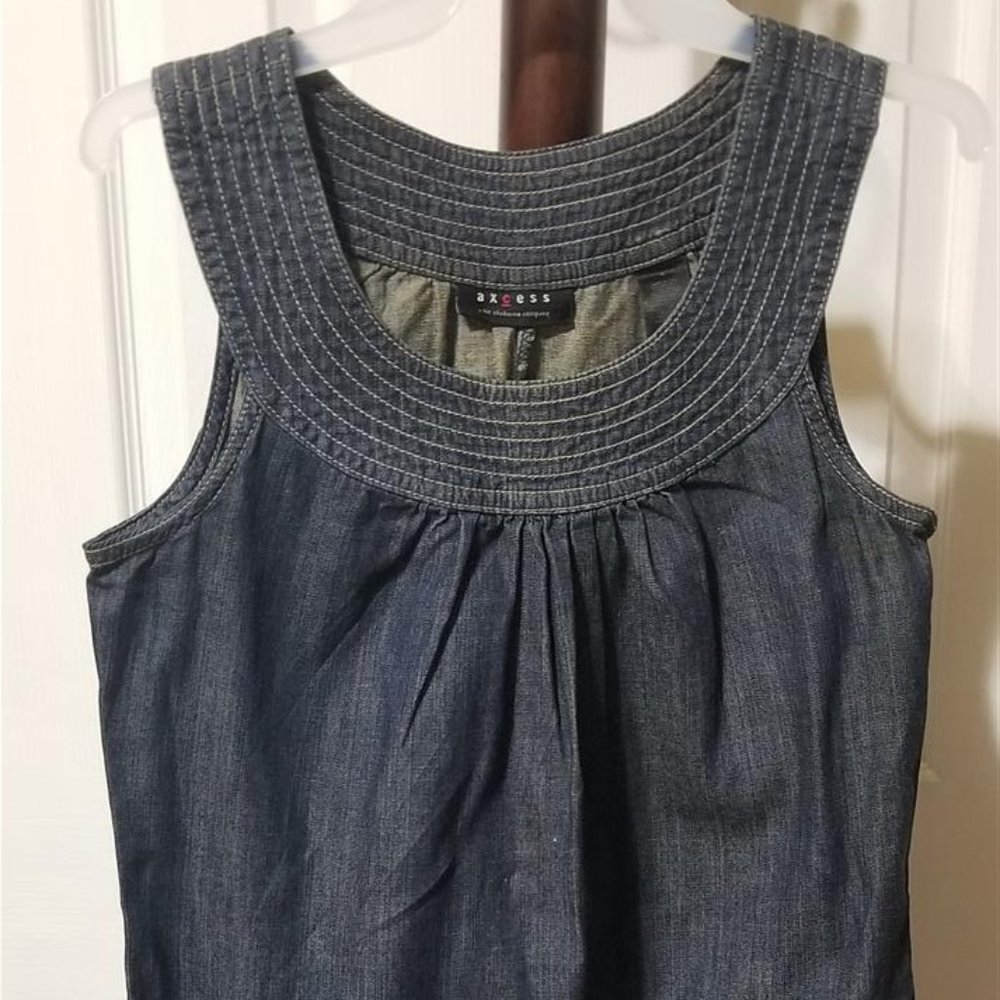 Jeans sleeves dress